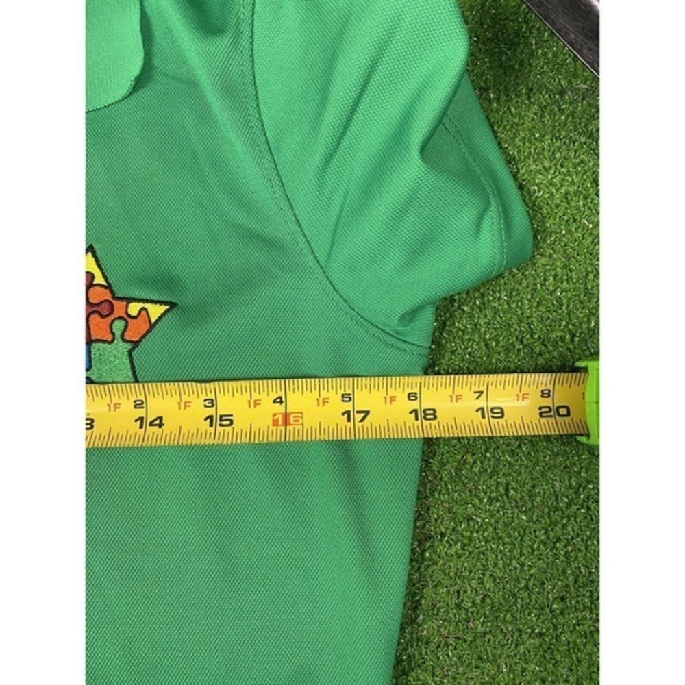 Nike Shirt Womens‎ Small Polo Autism Golf polo Green - Picture 5 of 7